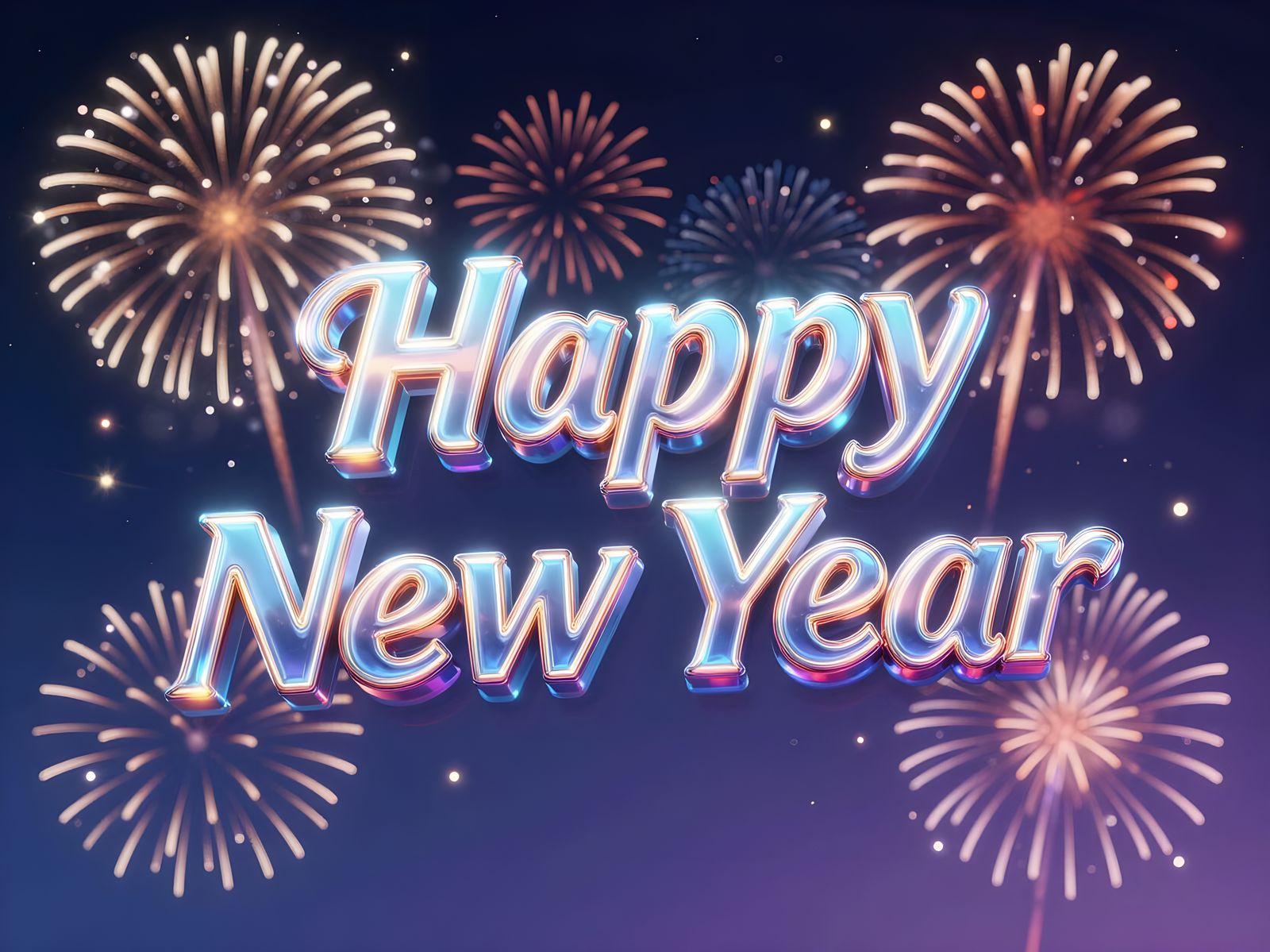 Happy New Year Celebration