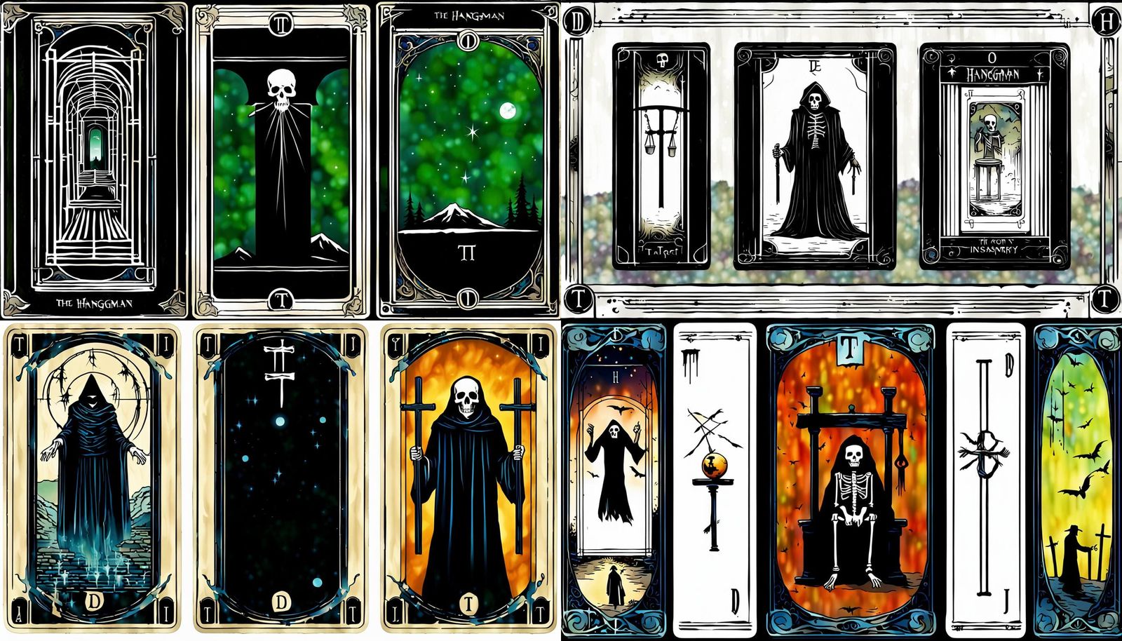 Tarot Card Design: Death, Spirit, and Astrology