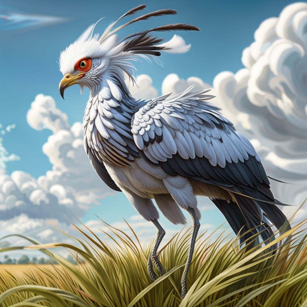 Secretary bird