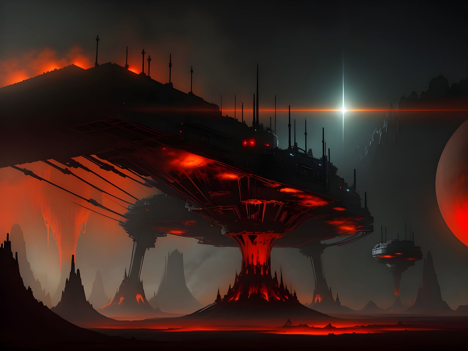 Terraforming Colony on Crimson Planet with Steam Processors