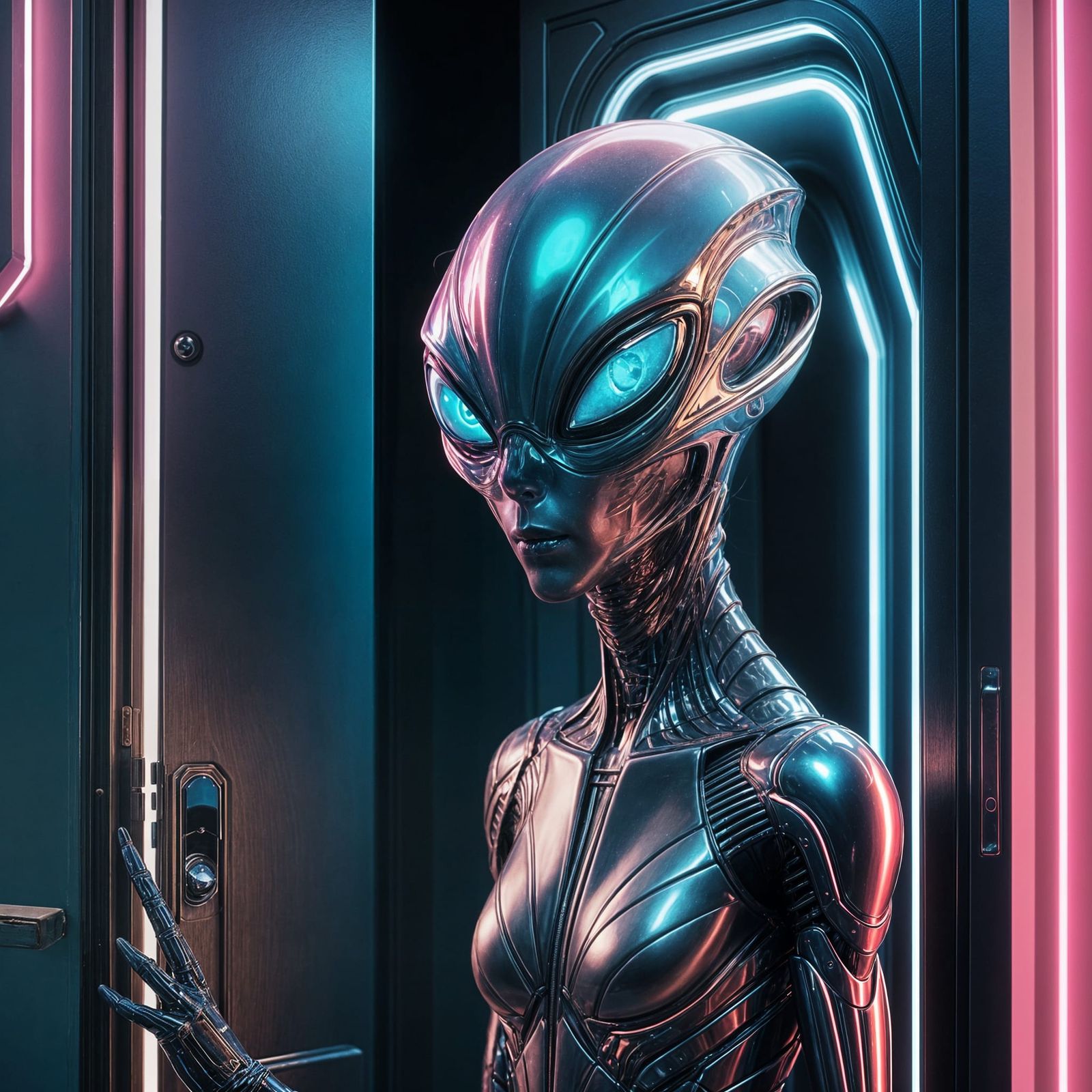 Surreal Horror: Creature at the Door