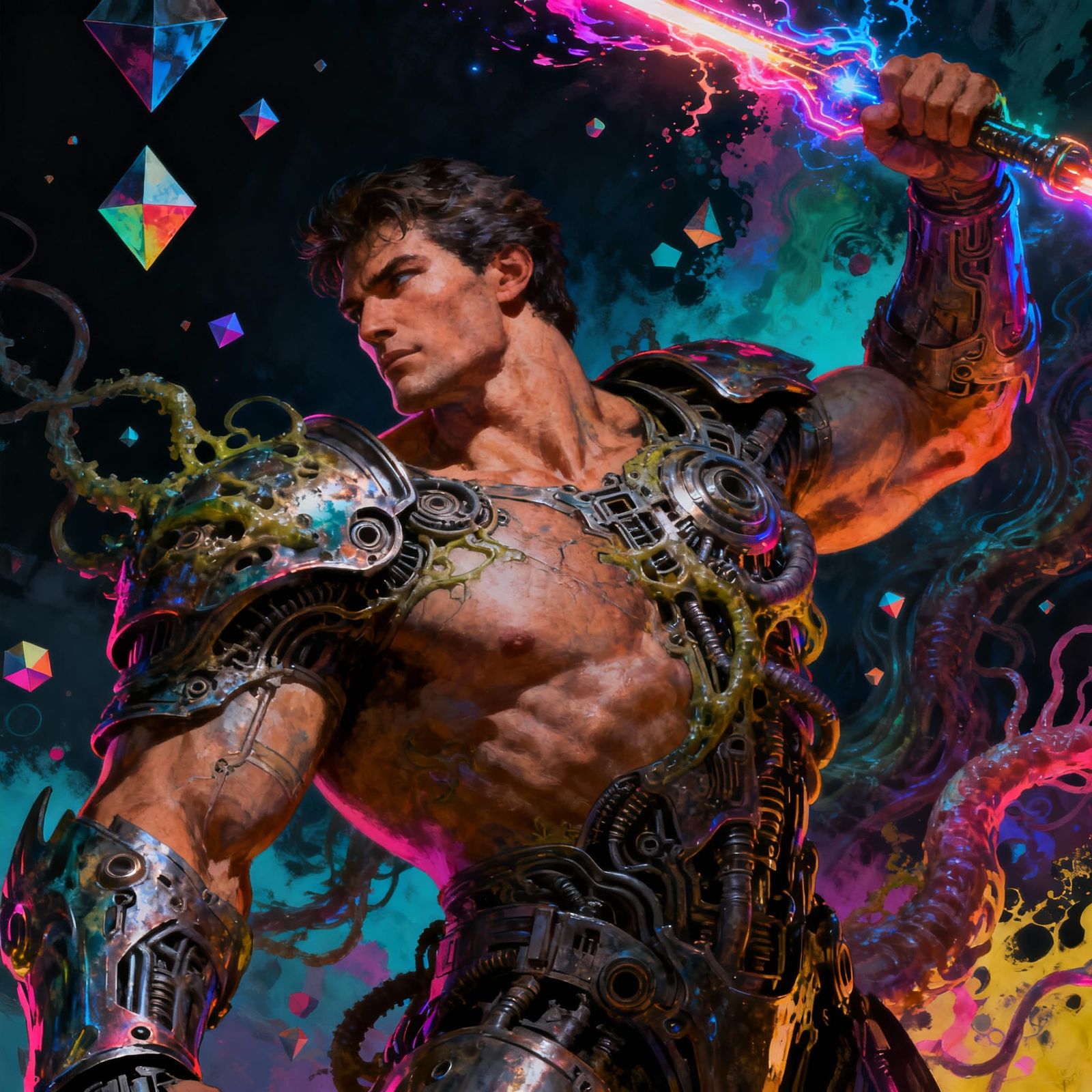 Hyperrealistic Concept Art of a Detailed Big Boy