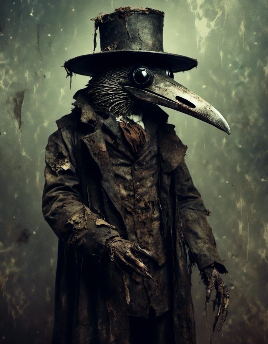 Major Grom as Macabre Plague Doctor