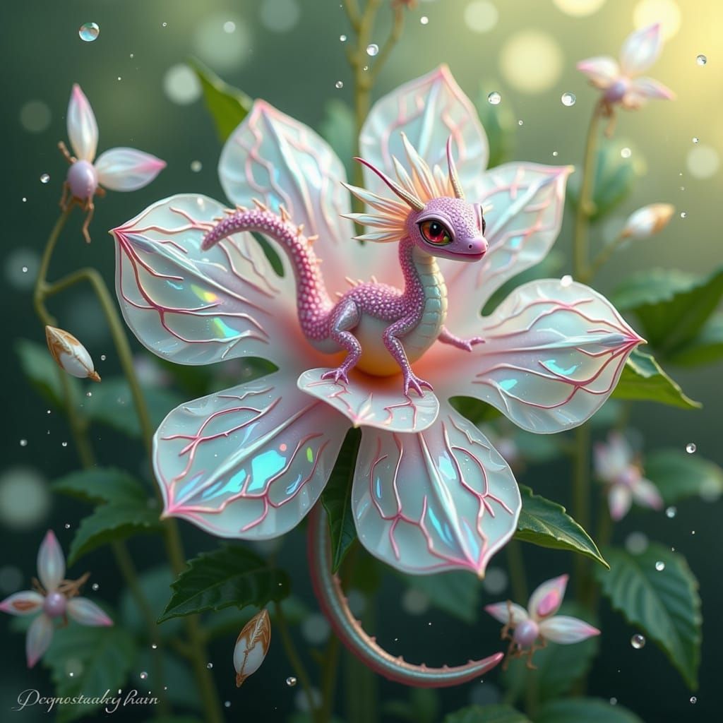 Gardenia the Fantastical Fae Dragon