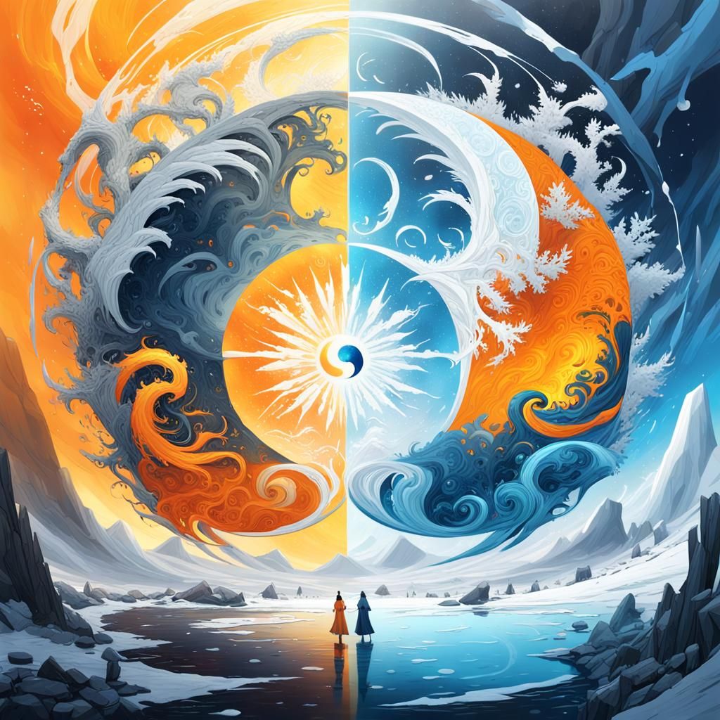 Cosmic Balance Between Yin and Yang
