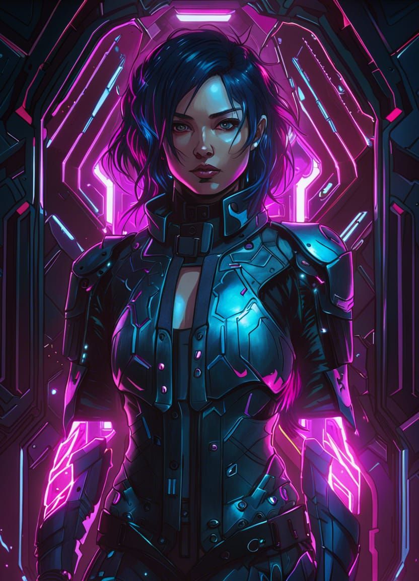 Lucyna from Cyberpunk: Edgerunners Anime Portrait