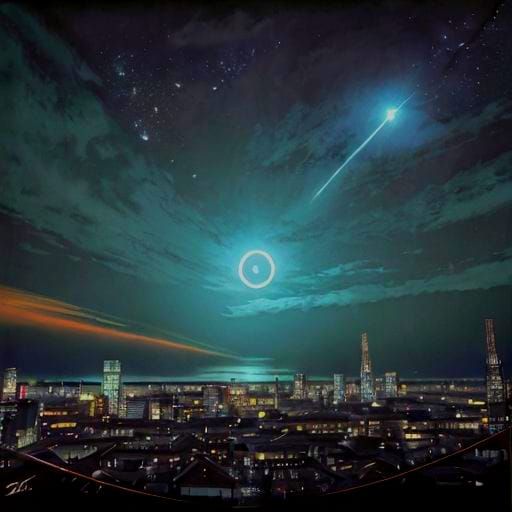 Abstract AI Image: Foreground Concept