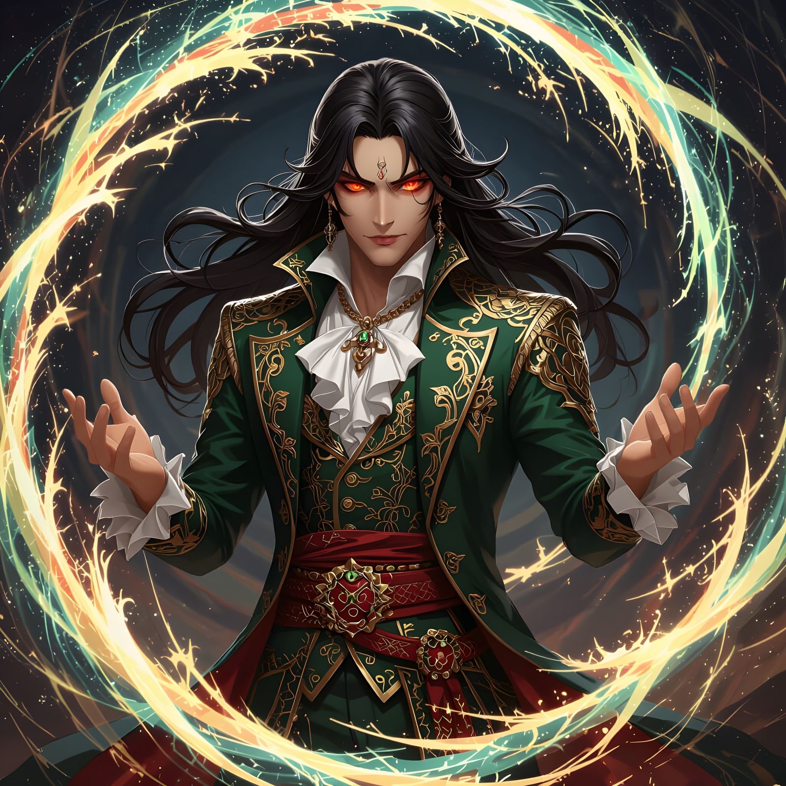 Artificer Gentleman in Baroque-Deco Style