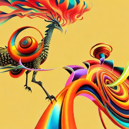 Abstract Surreal AI Art