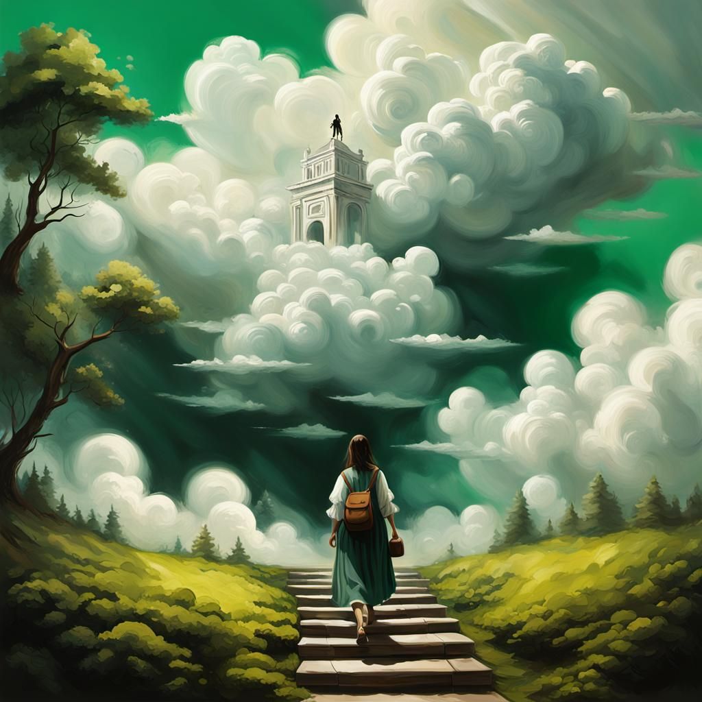 Divine Mother Descends to Comfort Daughter: Expressionist Pa...