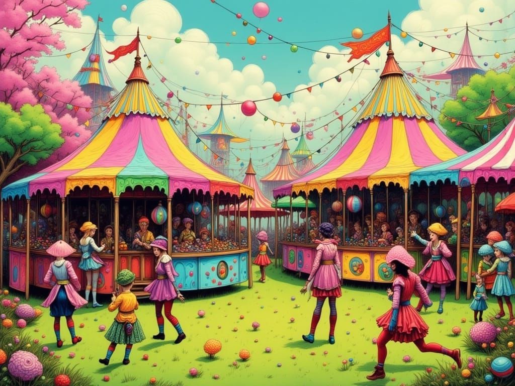 Whimsical Carnival Inspired by Dr. Seuss