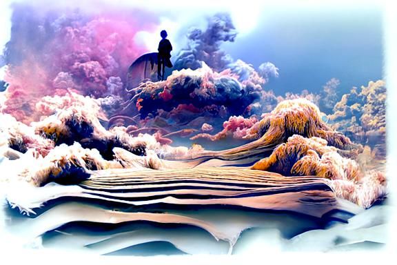 Surreal Dreamscape in Modern Photography Style