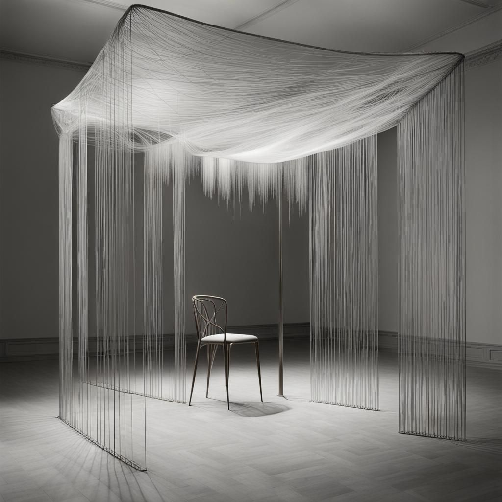 Dreamy Surrealist Scene with God Rays in Celestialpunk Style