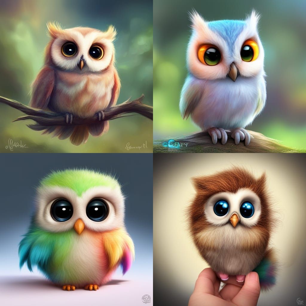 🦉Cute Baby Owls🦉