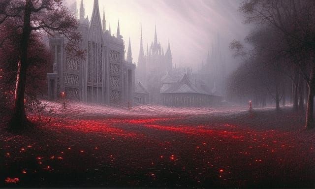 Resident Evil in Sin City Style: Ink Drawing