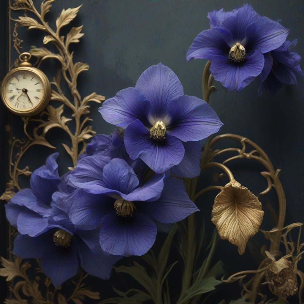 Aconitum napellus (Monkshood, Wolf’s Bane, Devil’s Helmet)