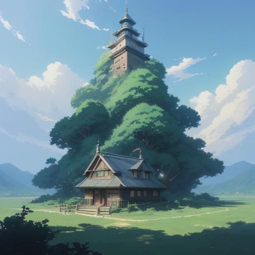 Anime Key Visual by Makoto Shinkai
