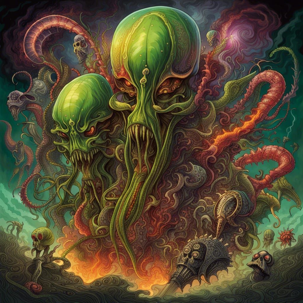 Interdimensional Alien Invasion with Biomechanical Carnivoro...