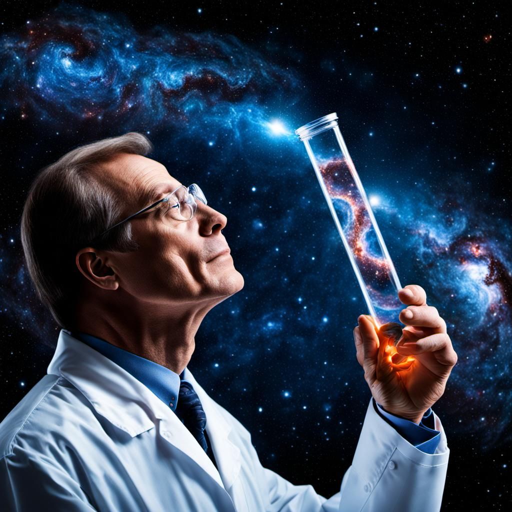 Cosmic Spiral Observation: Gothic Surrealism