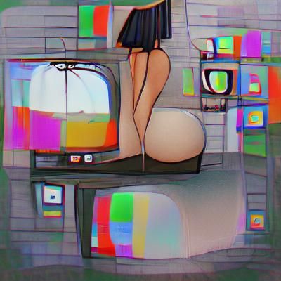 Simple Image of a Television
