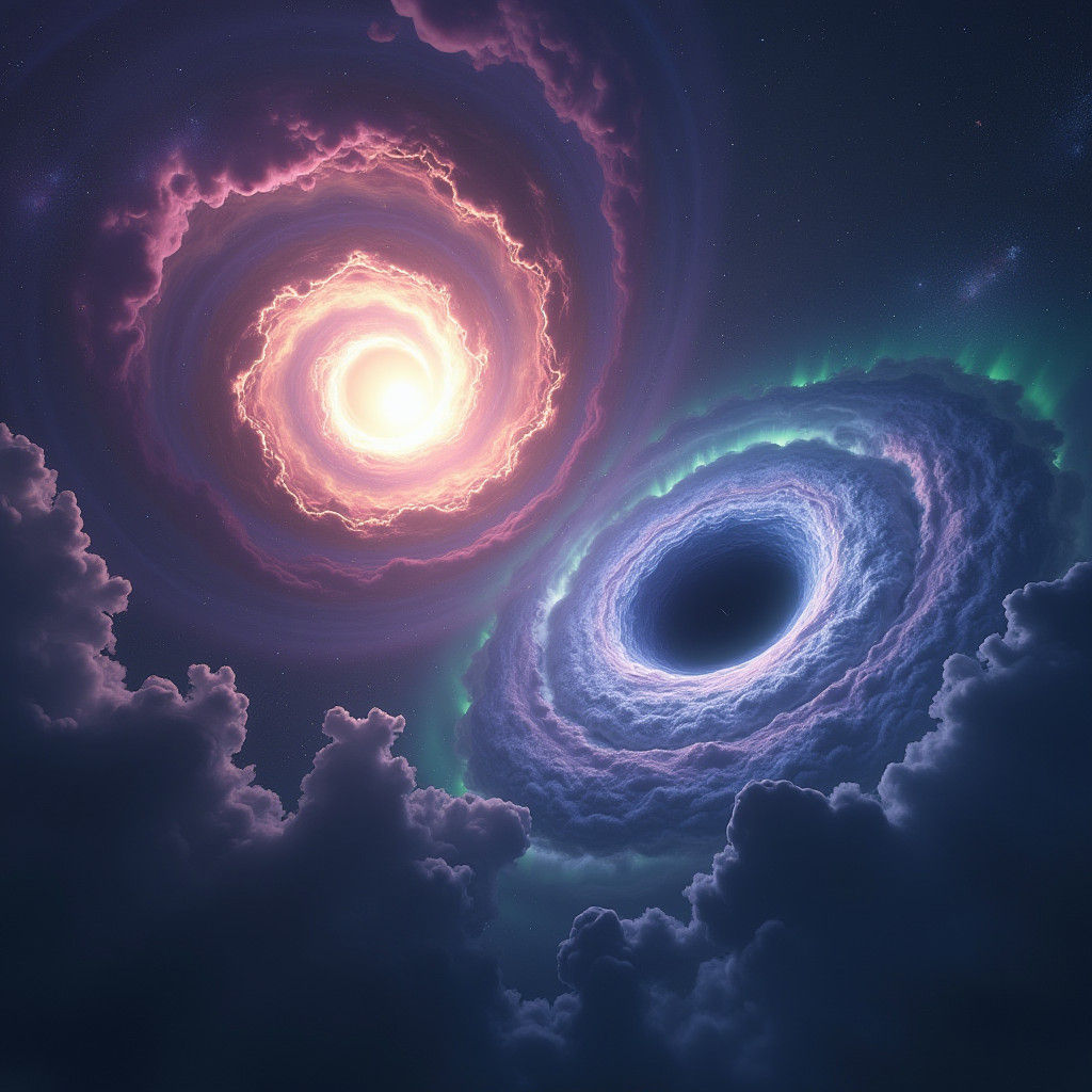 Majestic Wormhole, Black Hole, and White Hole