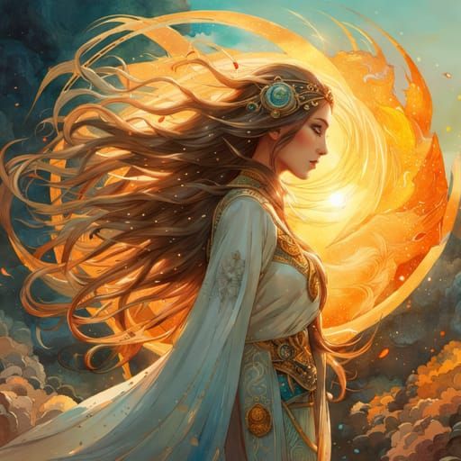 Sun Summoner: AI Interpretation