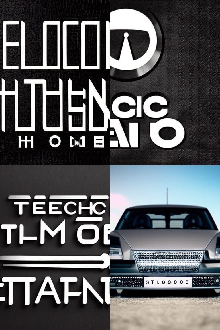 Abstract Techno Music Visualization