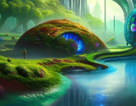 Geodesic Dome Earth Hut