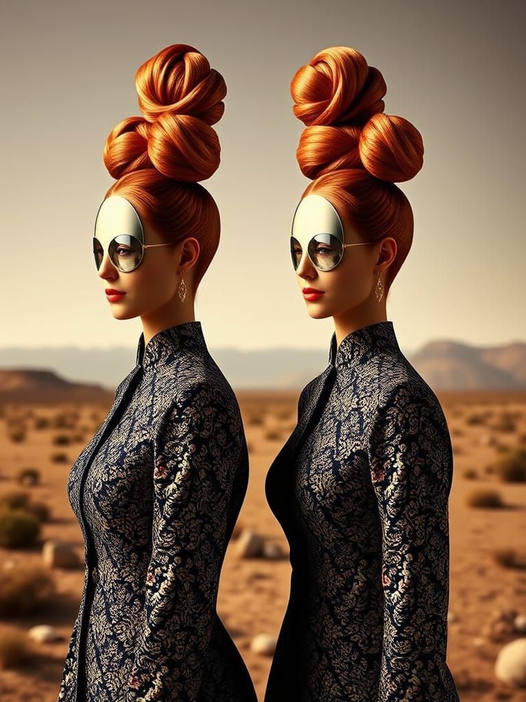 The Wearing of the Mirror-Buns