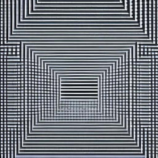 16-bit Geometric Glitch Art Poster Design