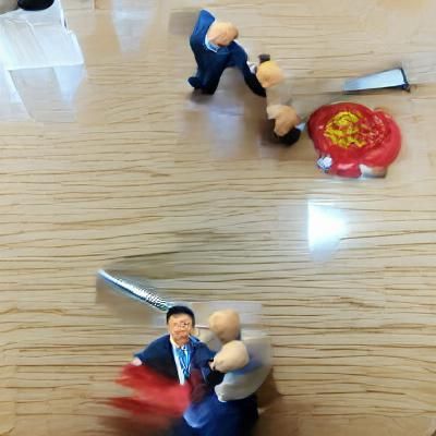 Knife Fight: A Dramatic Confrontation