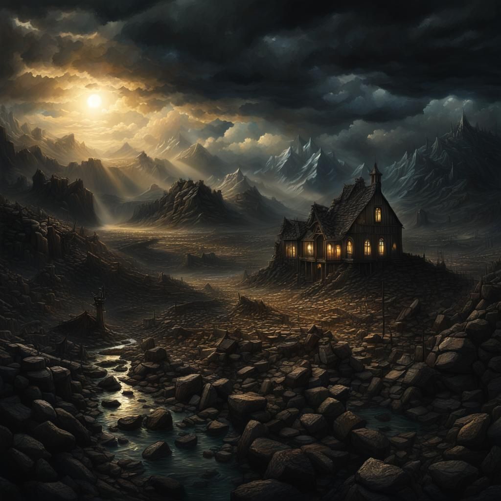 Creation of Light: Digital Matte Painting