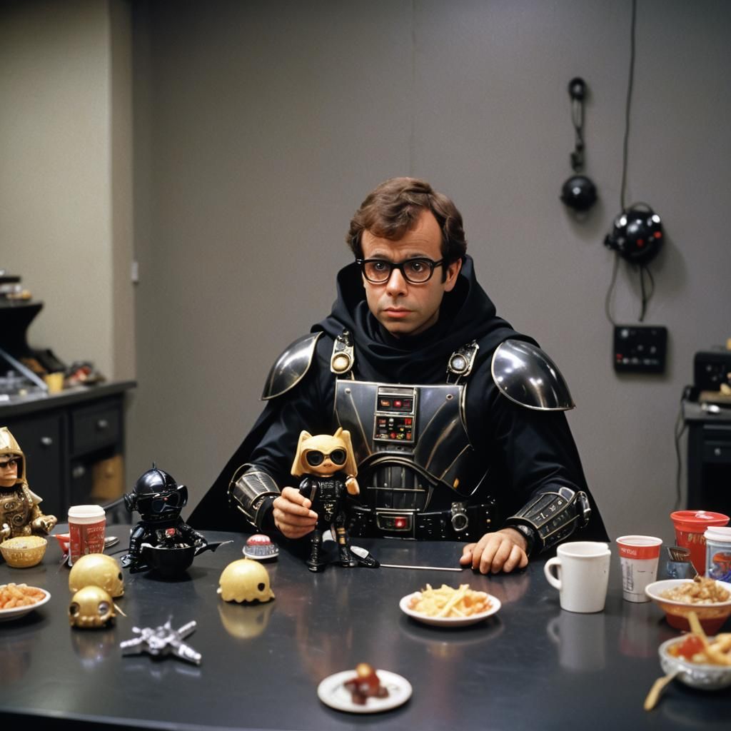 Dark Helmet's Barbie Party in Spaceballs Style