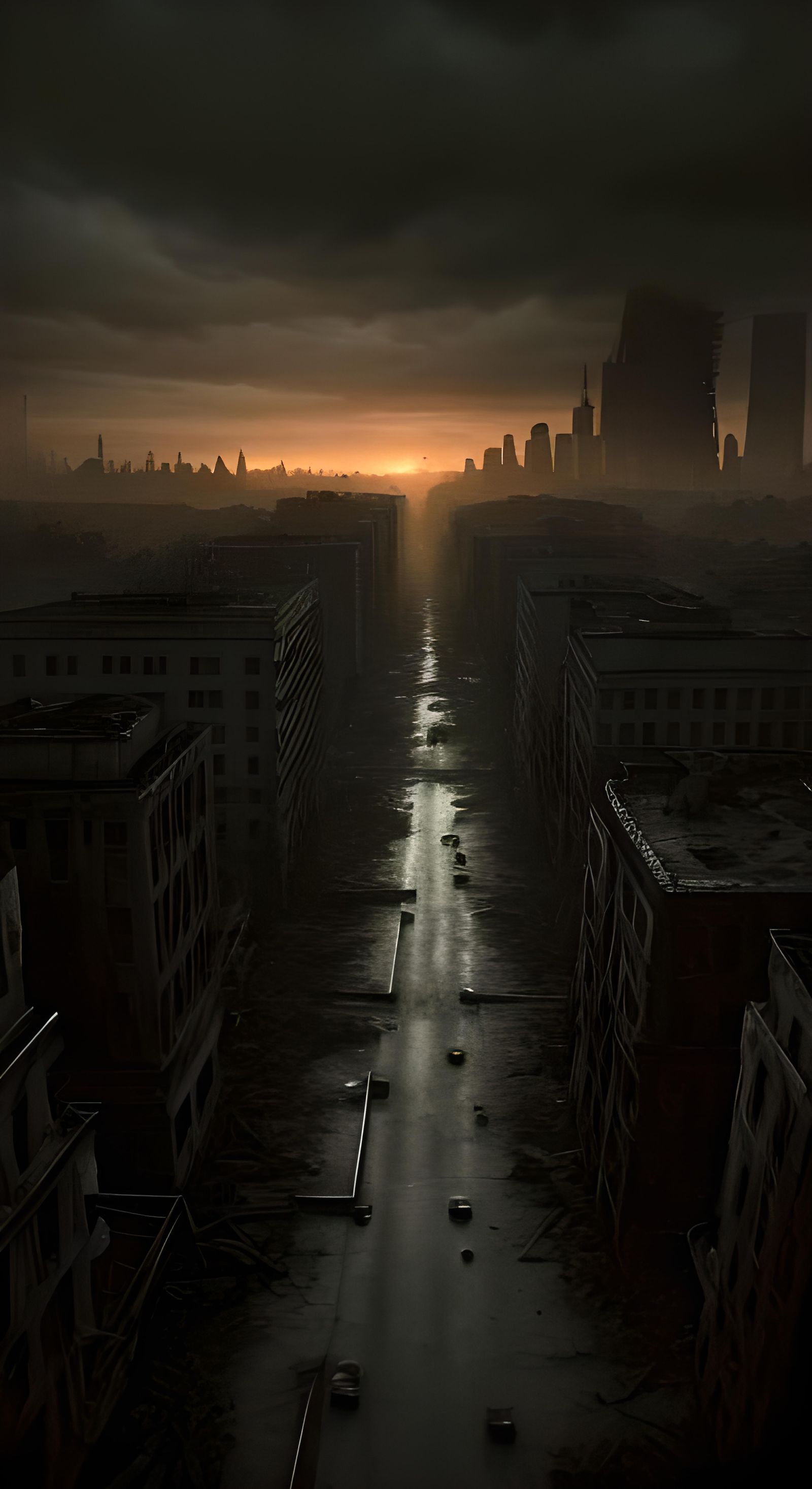 Post-Apocalyptic Zombie Horde in Cinematic HD