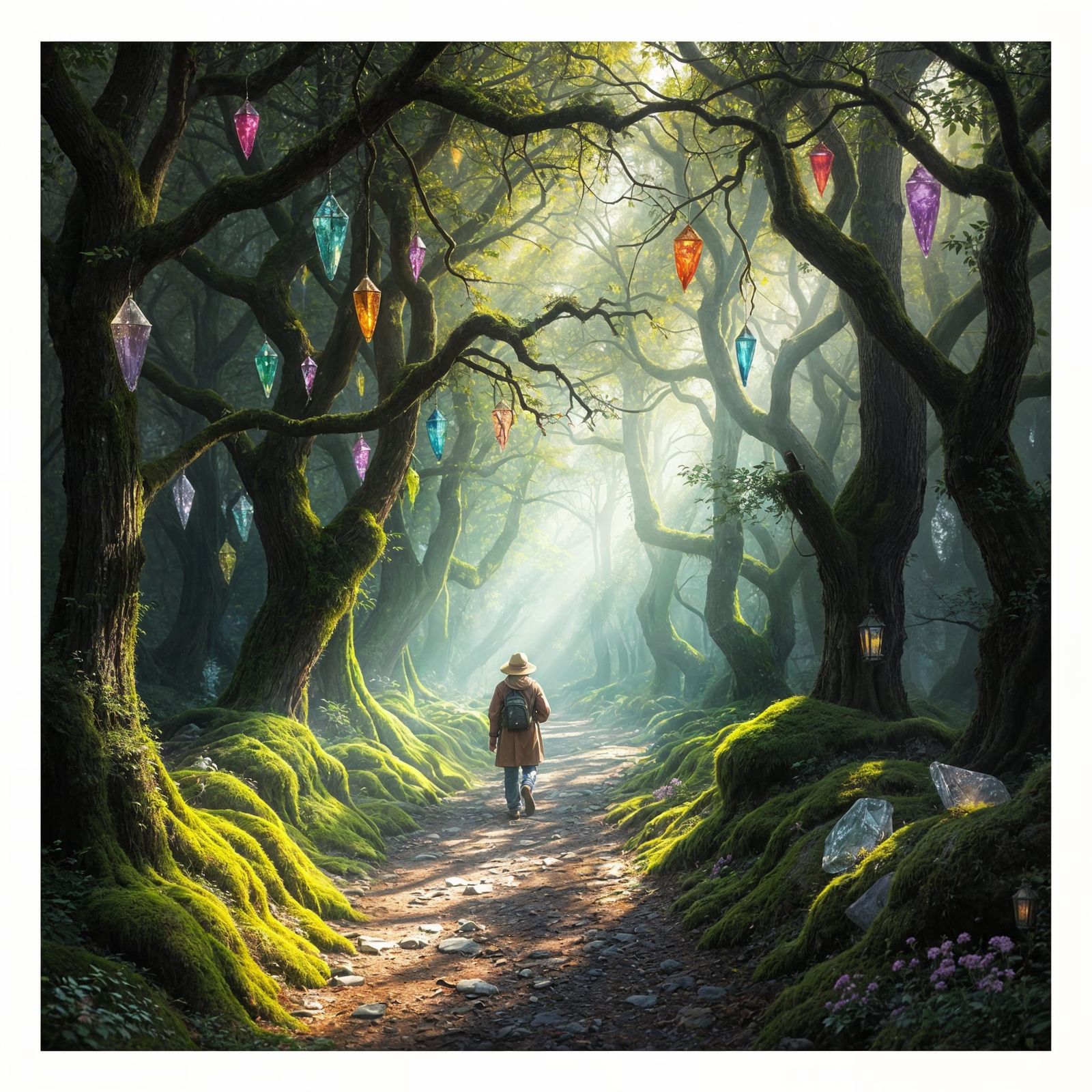 Whispers of Ancient Secrets in a Mystical Forest