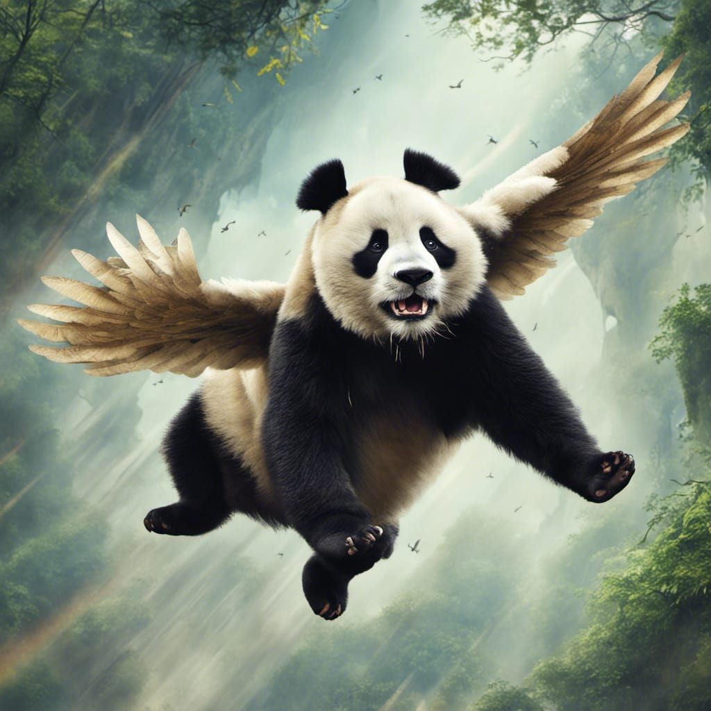 Panda Learns to Fly Using Superpowers