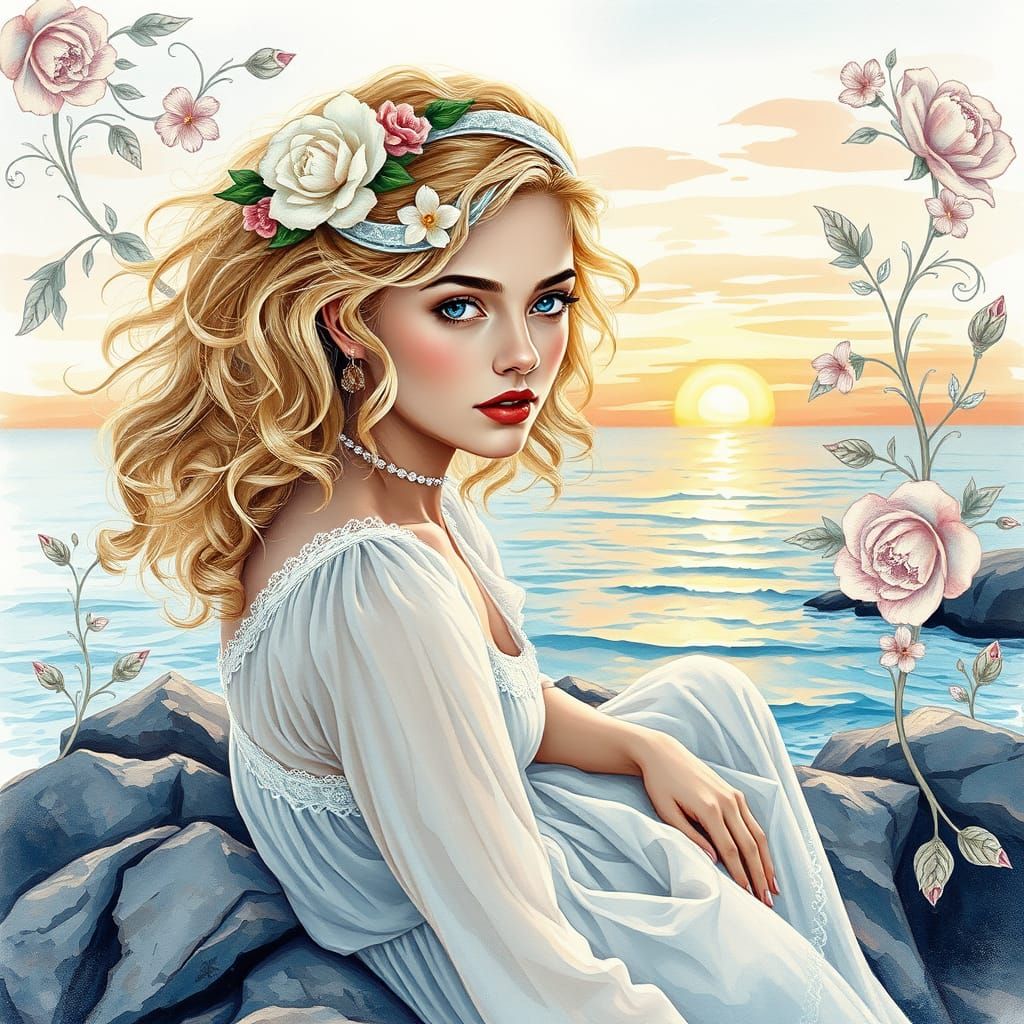Ethereal Beauty in Soft Pastels