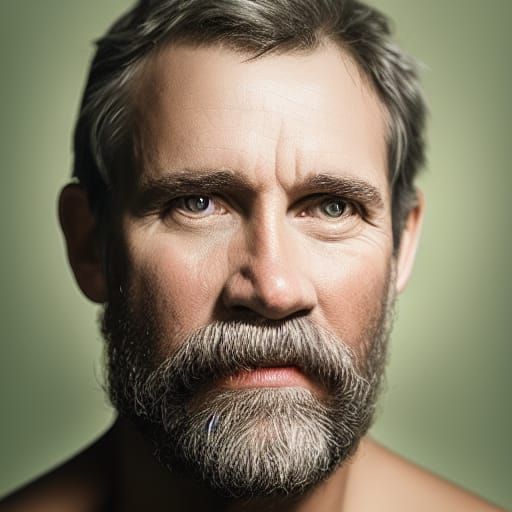 Professional Portrait of a King Beast Master