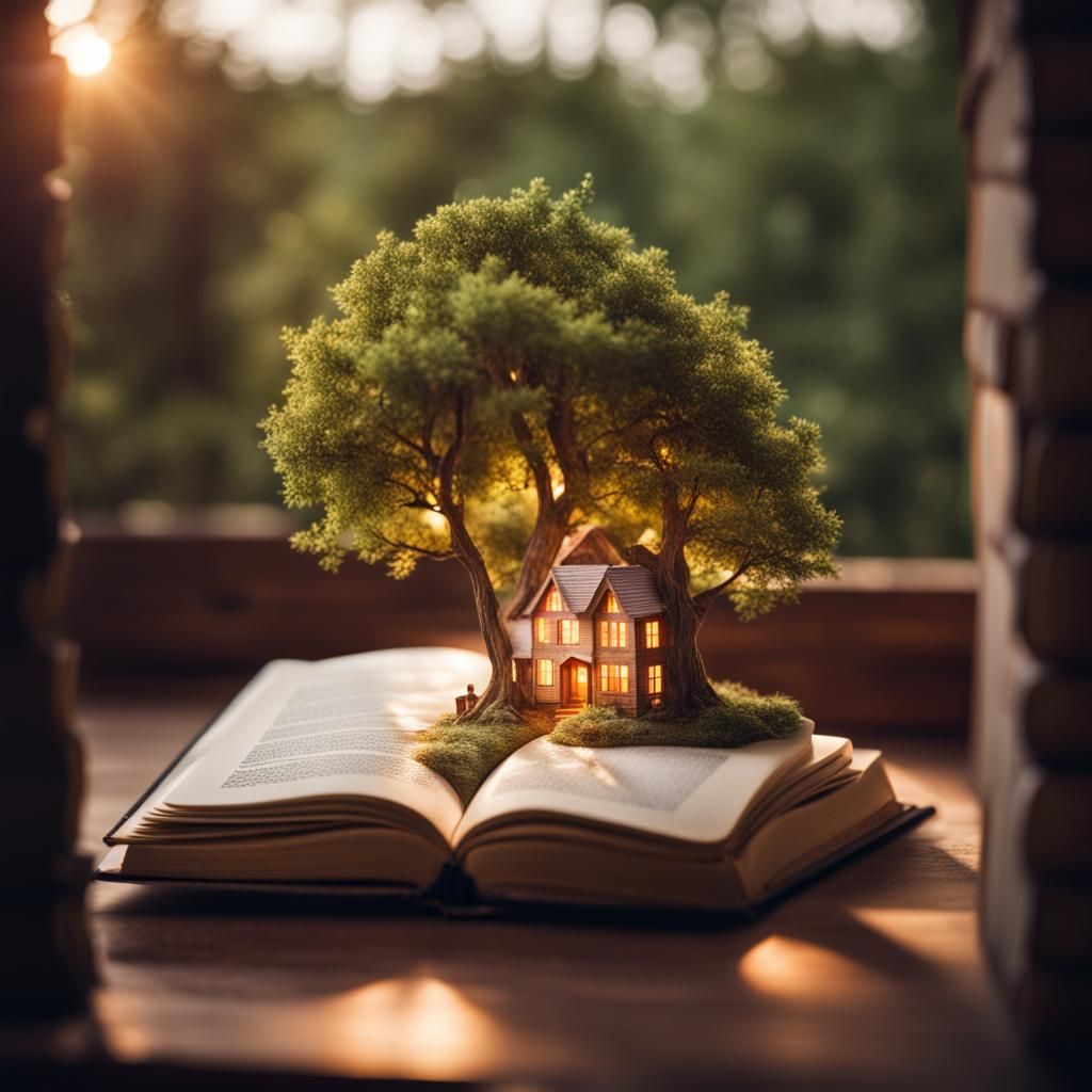 Magical World Revealed Inside Book