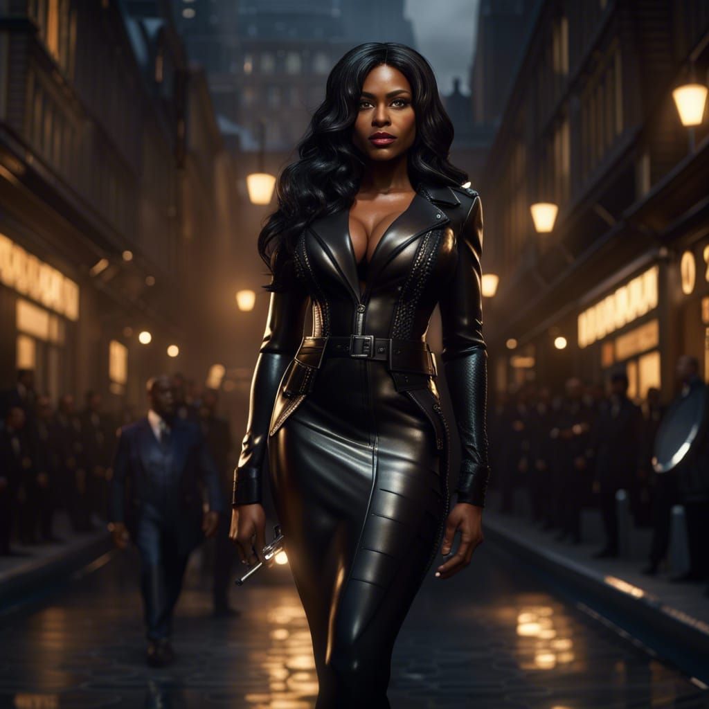 Hyperrealistic Special Agent in Tactical Armor