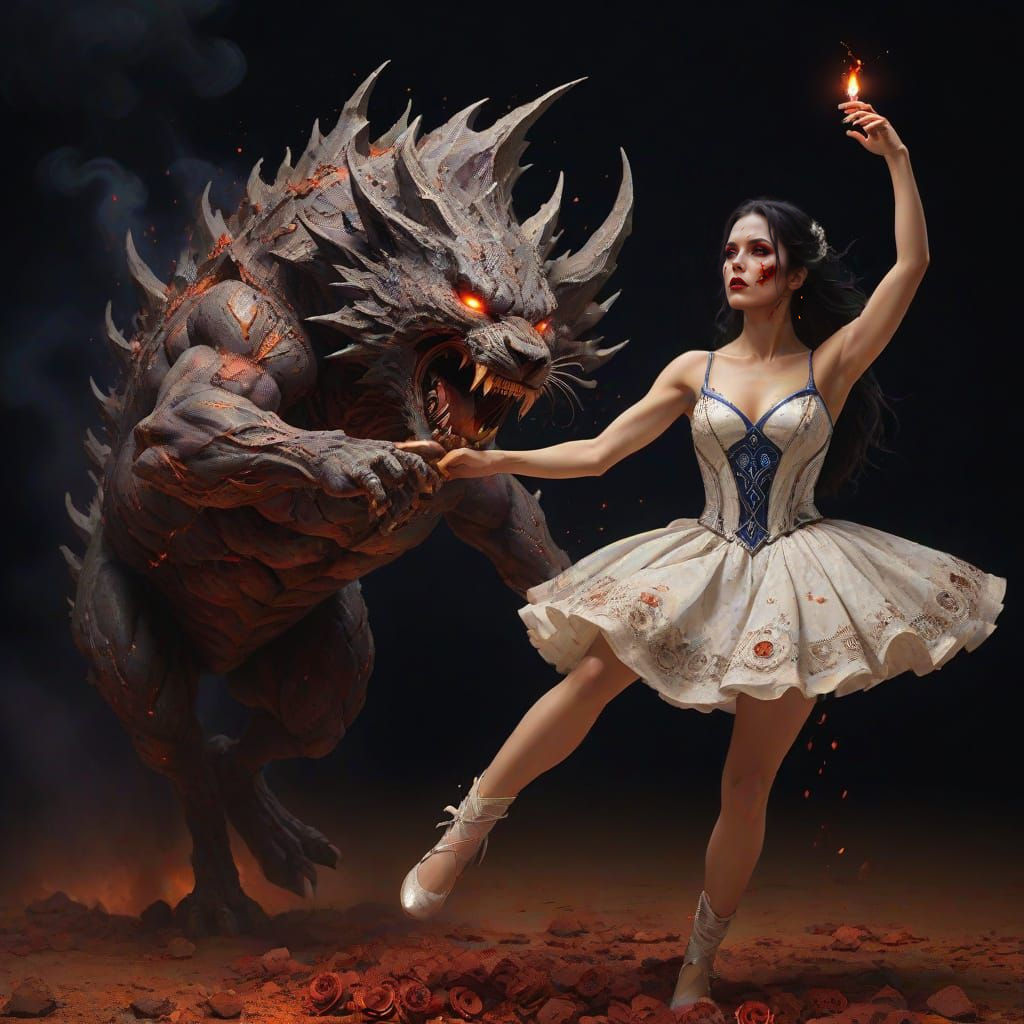 Cosmic Hero Amidst Dimensional Destruction