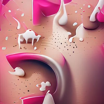 Glass of Fresh Milk Still Life