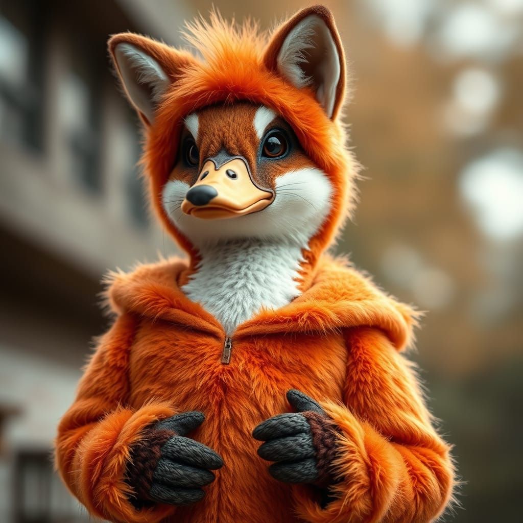 Duck in a Fox Costume: Animal Masquerade