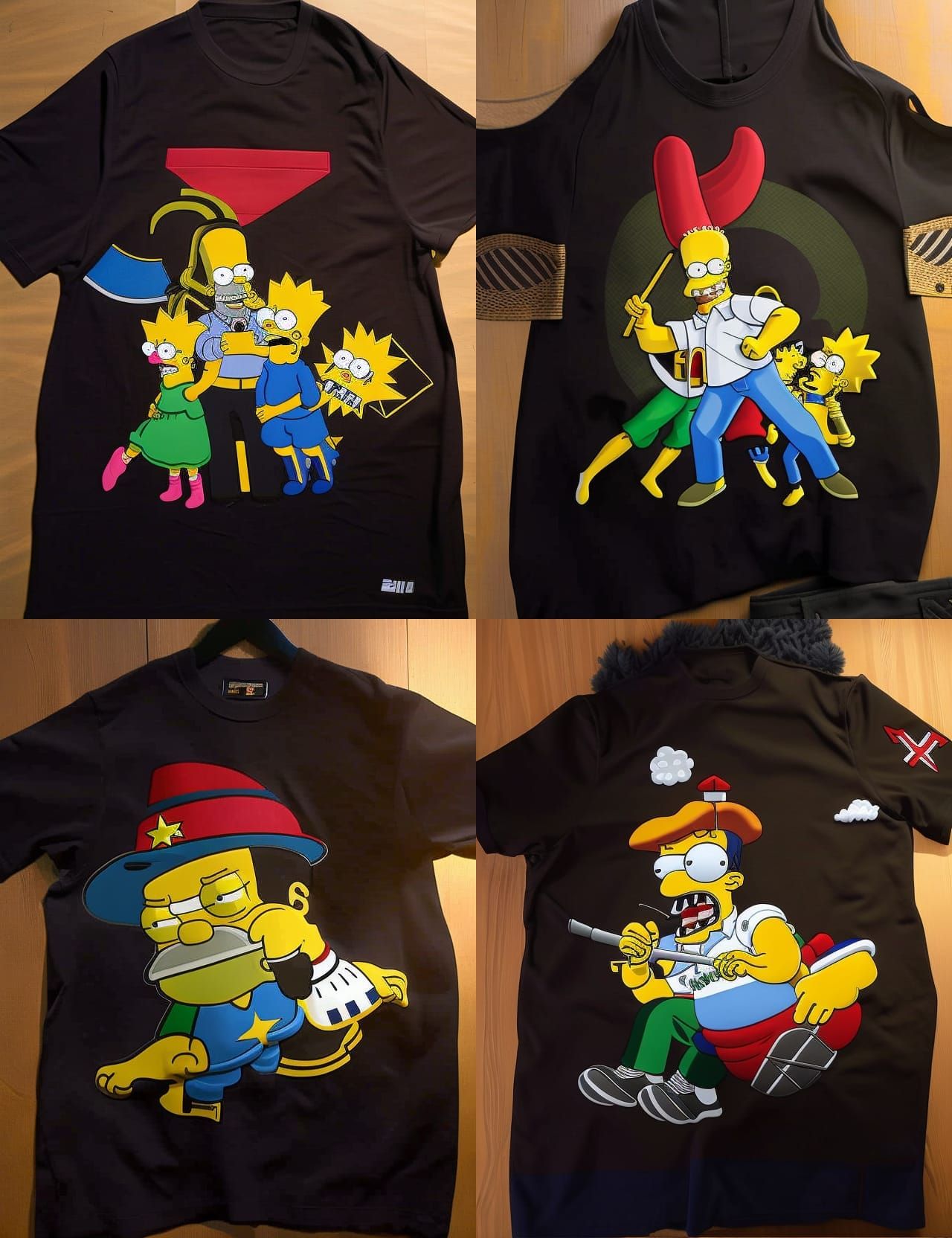 Simpsons T-Shirt Design