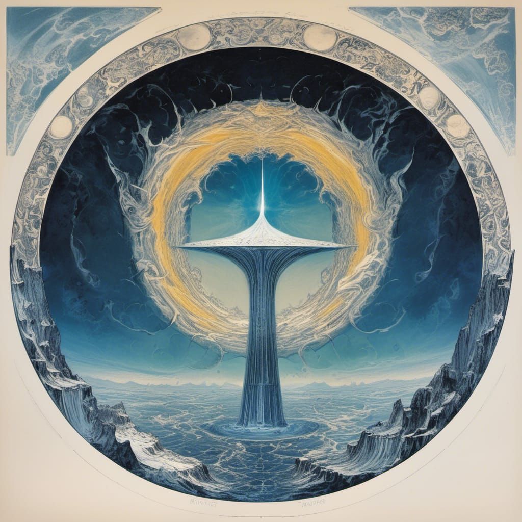 World-Torus with Cosmic Pillar and Ice Dragon