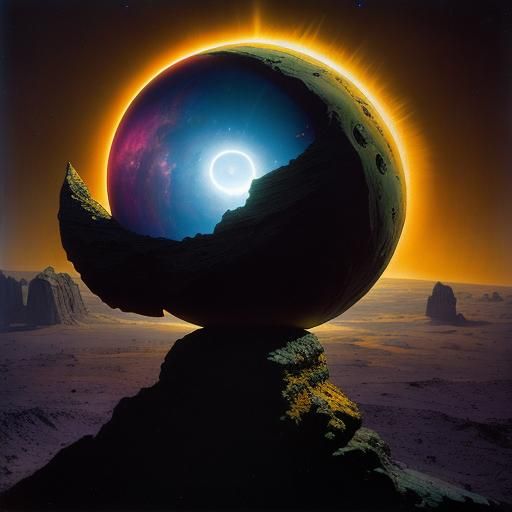 Psyche: Proto-Planetary Core in Biopunk Style