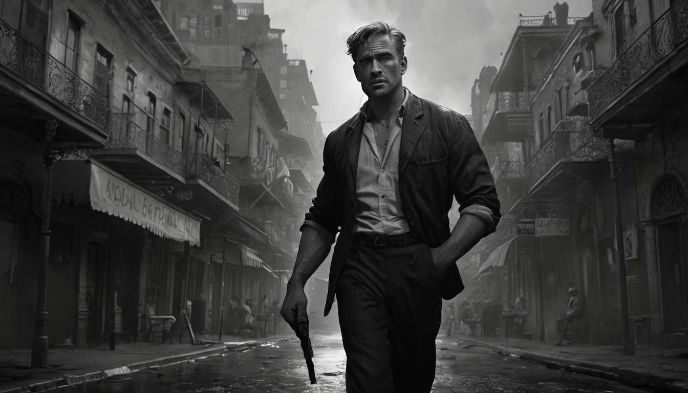 Stanley Kowalski in Gritty New Orleans Boudoir