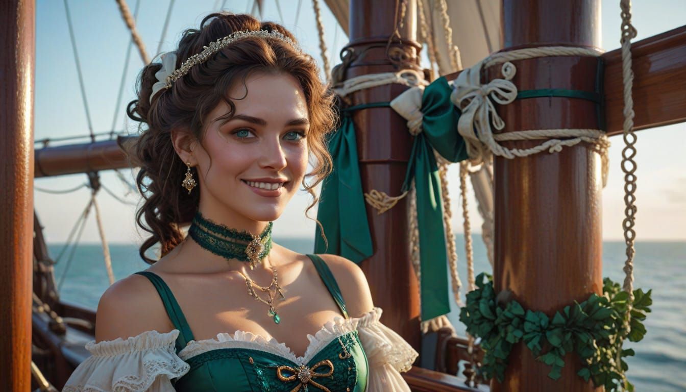 Enchanting Countess Emily in Regency Splendor