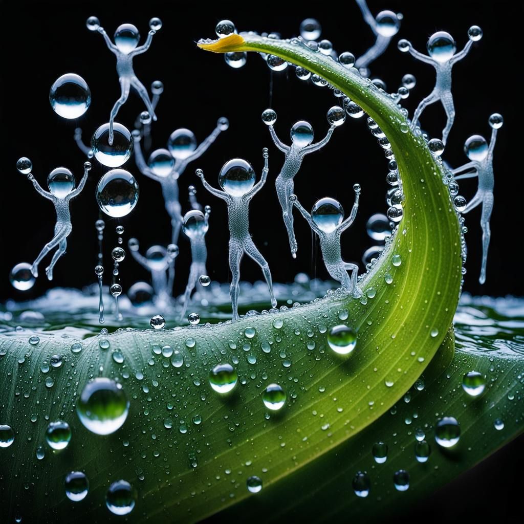 Dewdrops in the Ocean