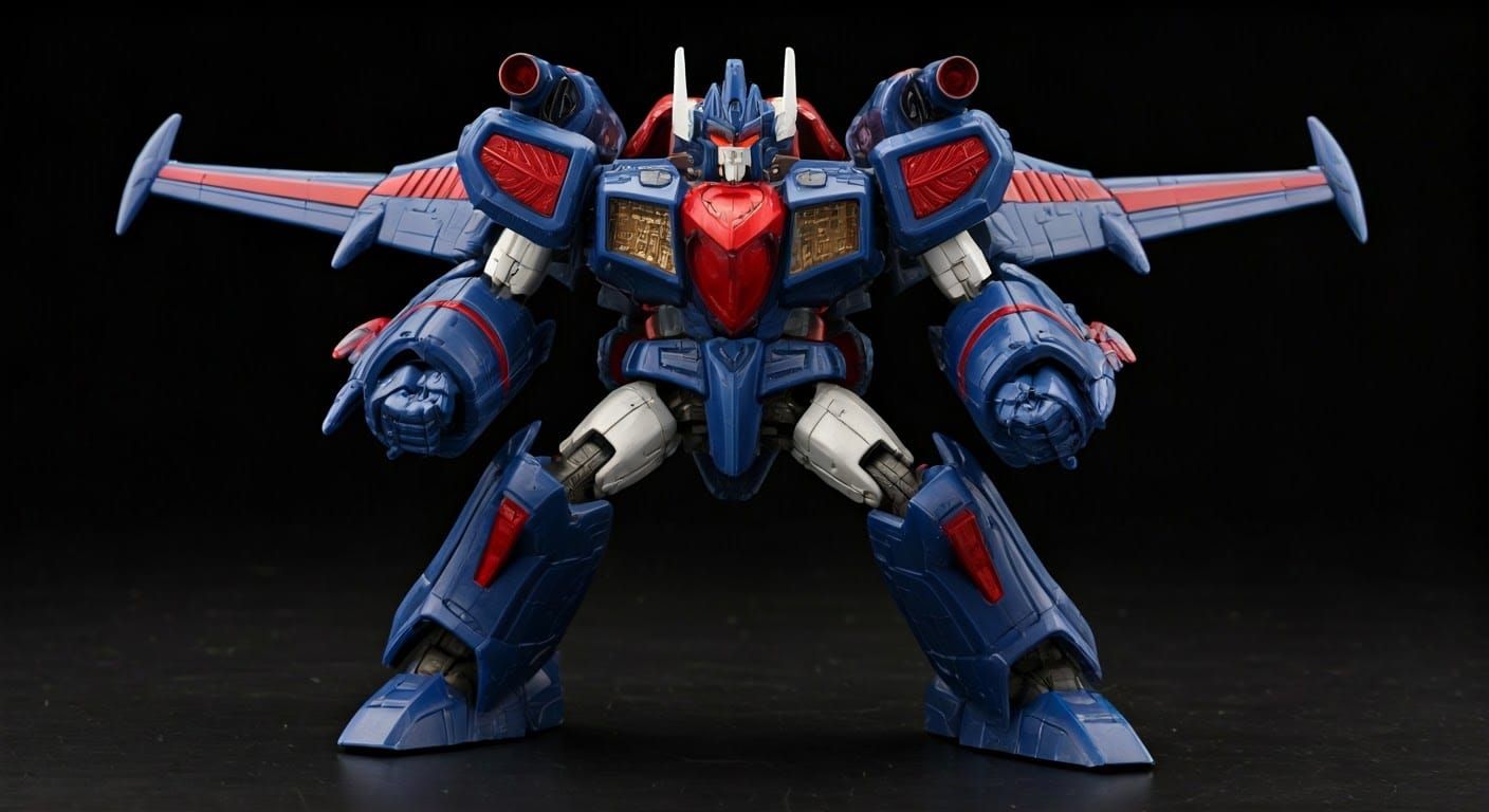 Death-Wing Thunder Bot Action Figure Pose